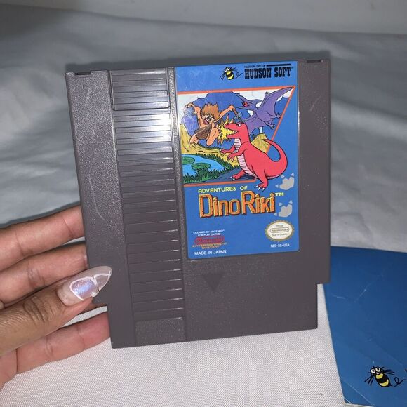 Nintendo Game Adventures of Dino-Riki (Nintendo Entertainment System, 1989) - Picture 7 of 8